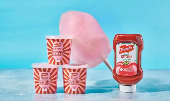 French's Ketchup Cotton Candy, A Limited-Edition Summertime Treat&nbsp;