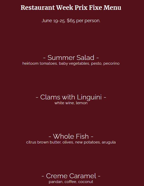 New Orleans Restaurant Week 2023: Menus, Dates