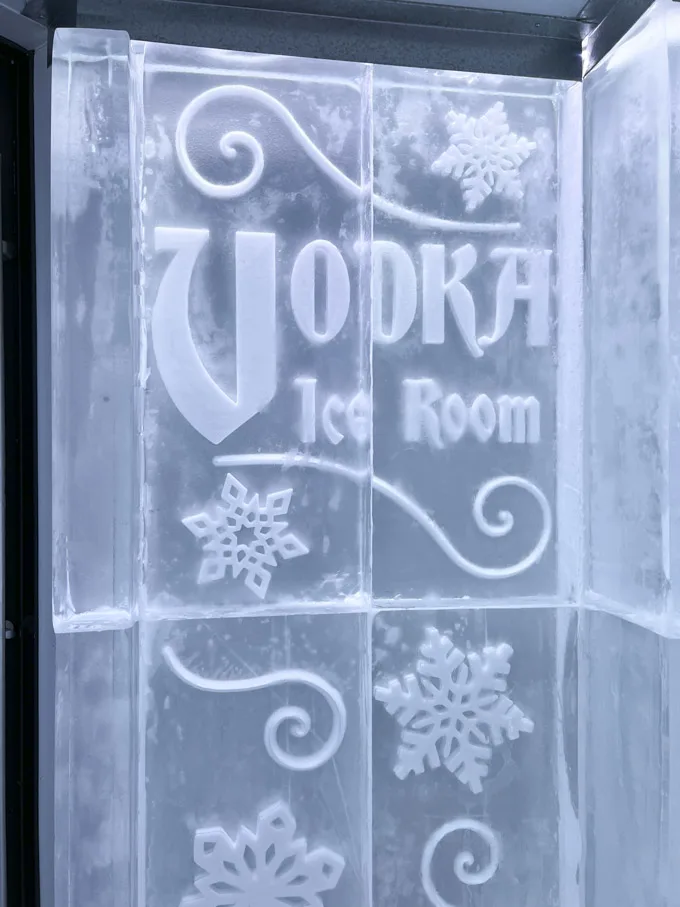 Ketel One Ice Room at Bearfoot Bistro in Whistler