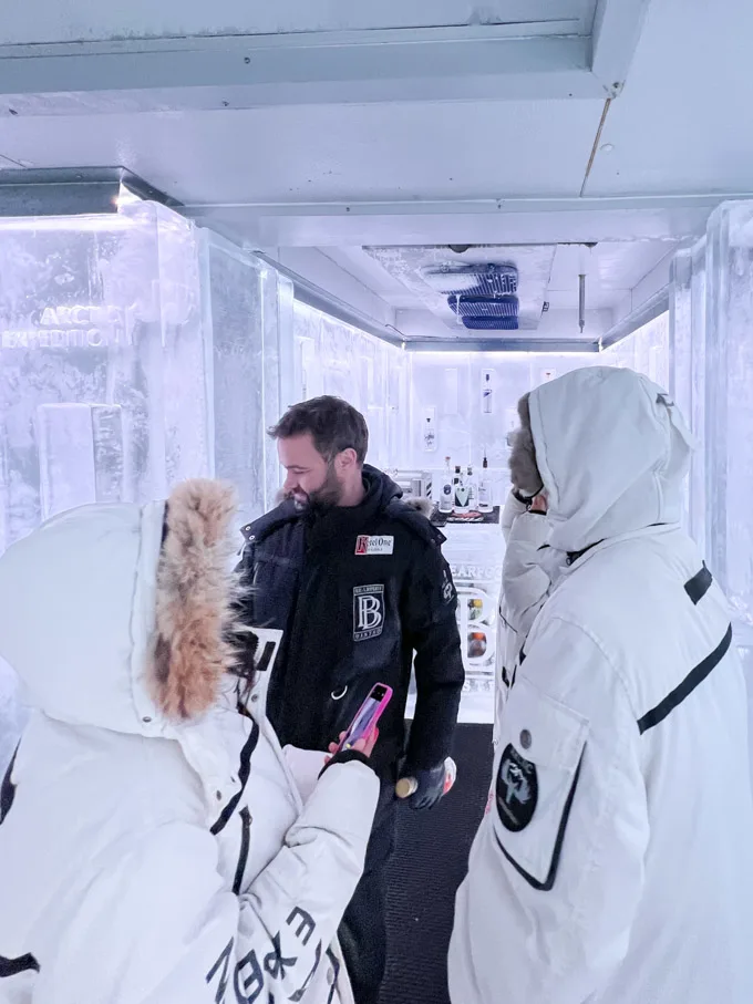 Ketel One Ice Room at Bearfoot Bistro in Whistler