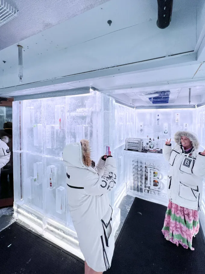Ketel One Ice Room at Bearfoot Bistro in Whistler