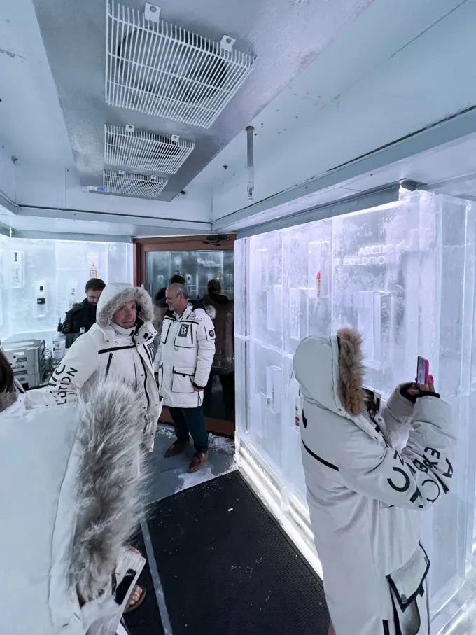 Ketel One Ice Room at Bearfoot Bistro in Whistler