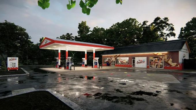 "Summer Gets Bueno" by Kinder Bueno Returns with Themed Rest Stop to Help Roadtrippers Savor the Journey