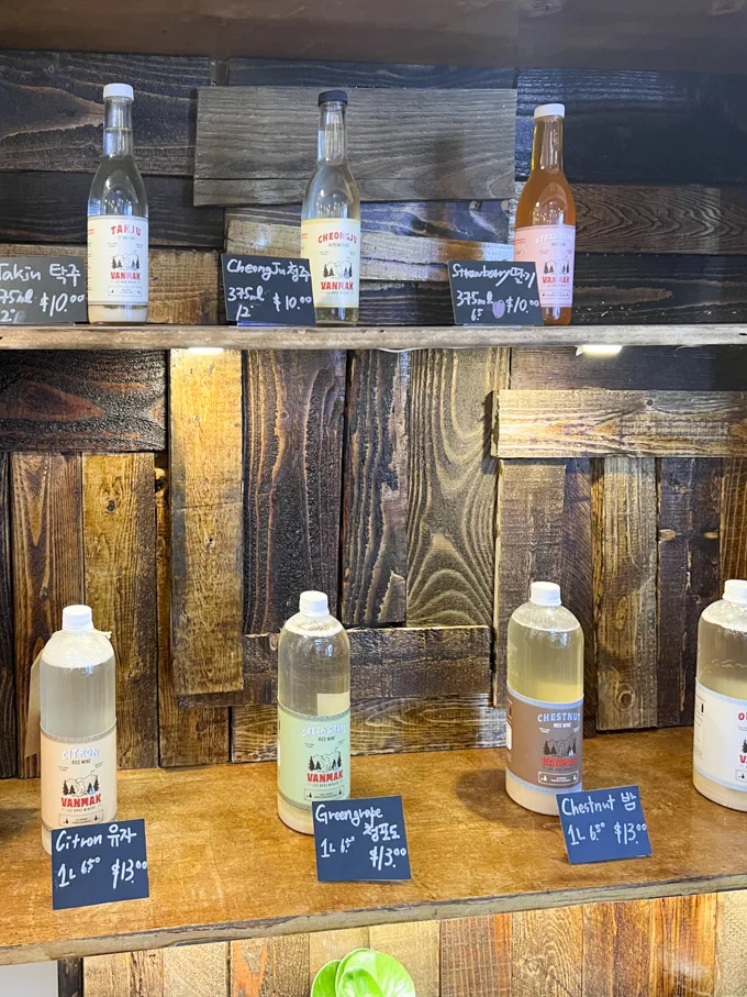 Lee Bros Winery Vanmak Makgeolli (Korean Rice Wine)