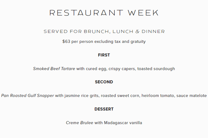 New Orleans Restaurant Week 2023: Menus, Dates