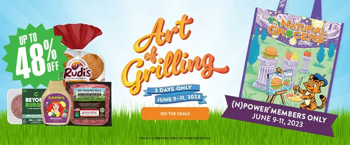 Natural Grocers Prepares Customers for a Sizzling Summer with 'Art of Grilling' Event