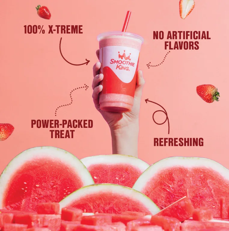 Smoothie King X-Treme Watermelon Smoothie