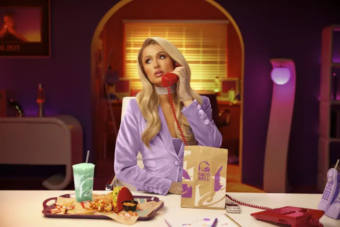 Taco Bell Turns Up The Heat With Paris Hilton And The Fan Favorite Return Of The Volcano Menu