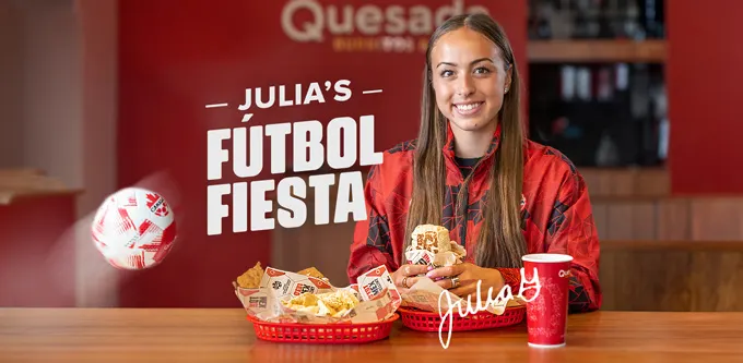 Quesada Burritos & Tacos Partners with Vancouver Born Soccer Star for LTO Menu