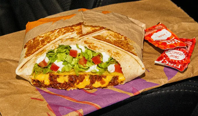 Taco Bell's Iconic Crunchwrap Goes Vegan