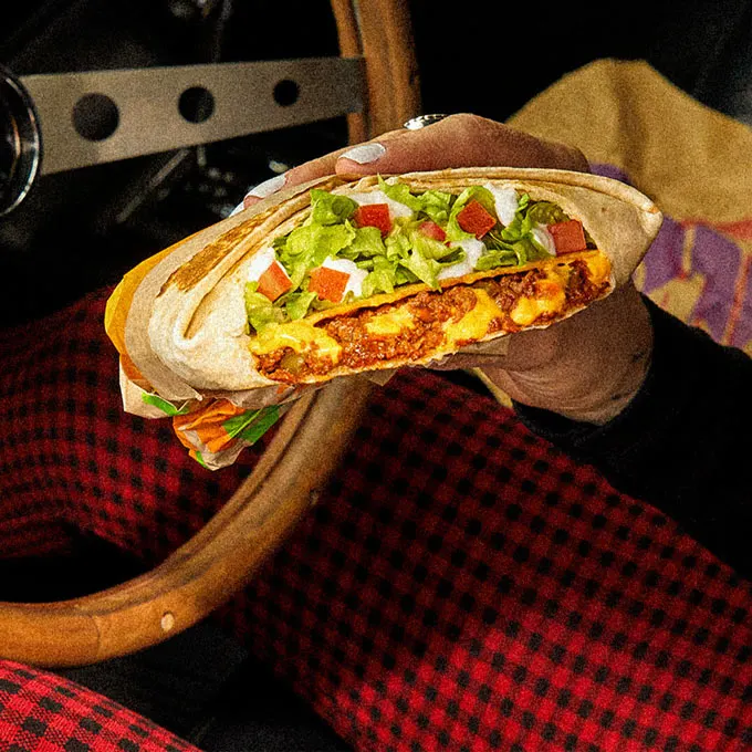 Taco Bell's Iconic Crunchwrap Goes Vegan