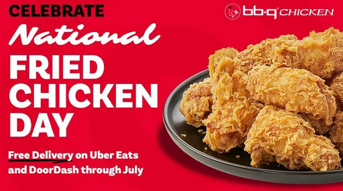 bb.q Chicken Invites Americans to Add Some Authentic Korean Flavor to Their National Fried Chicken Day This Year