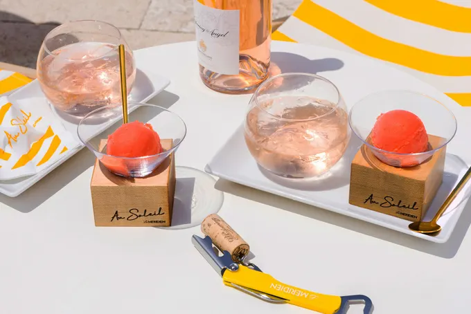 Sip, Savour, Stay: Le M&eacute;ridien Hotels & Resorts Celebrates the Return of its Signature Au Soleil Programme with the Debut of a New Ros&eacute; Sorbet Created in Collaboration with Chef Meredith Hayden of Wishbone Kitchen