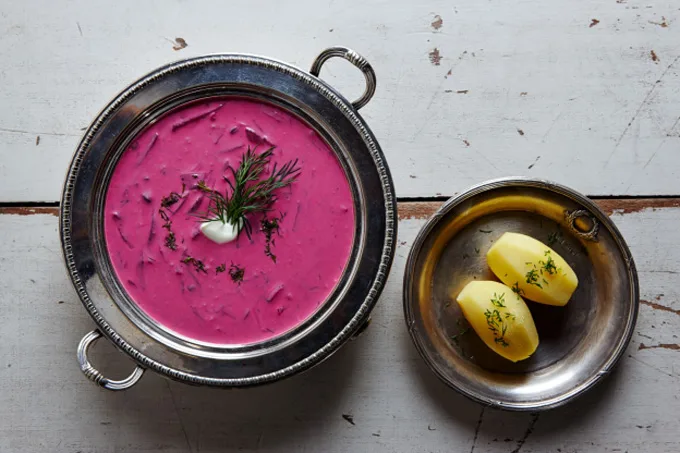 Fuschia-coloured craze: Lithuania renews Cold Beetroot Soup Map for summer