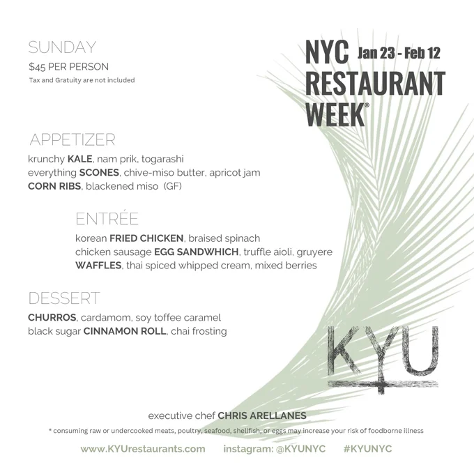 RESTAURANT WEEK: Must-Experience Restaurants in NYC