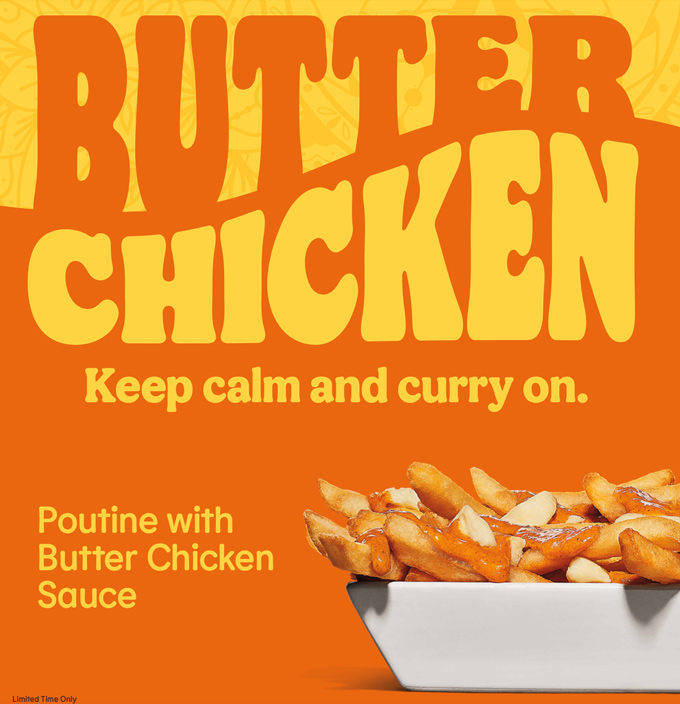 Burger King Canada New Butter Chicken Inspired Menu Items