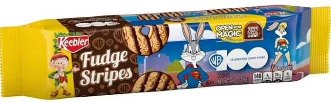 Keebler Launches Limited Edition Looney Tunes Fudge Stripe Cookies in Celebration of Warner Bros. 100th Anniversary