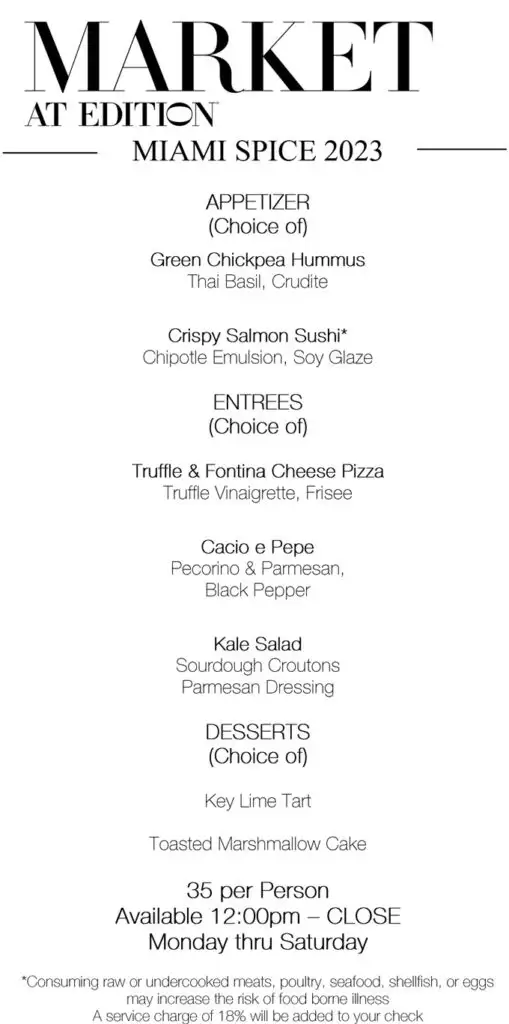 Miami Spice 2024 Menu 2024 April Brietta