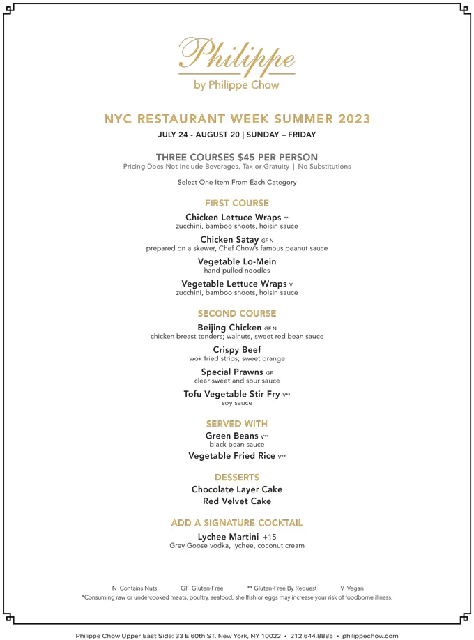 RESTAURANT WEEK: Must-Experience Restaurants in NYC