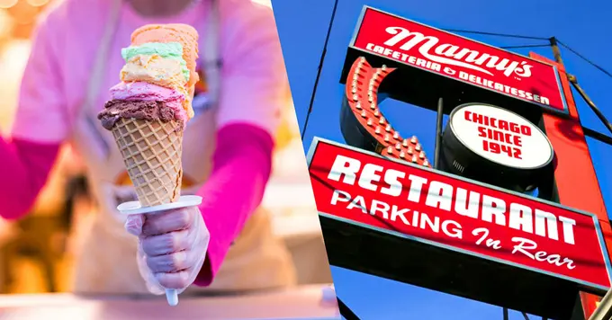 The Original Rainbow Cone and Manny's Deli Unite for an Unforgettable Culinary Collaboration in Chicago