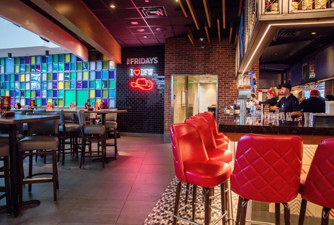 TGI Fridays Announces Expansion Plans at Dallas Fort Worth International Airport with the Grand Opening of a Newly Renovated Restaurant