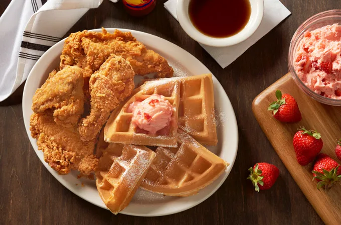 $5 off Perfectly Paired Dish for Nat’l Fried Chicken & Waffle Day (Aug. 8)
