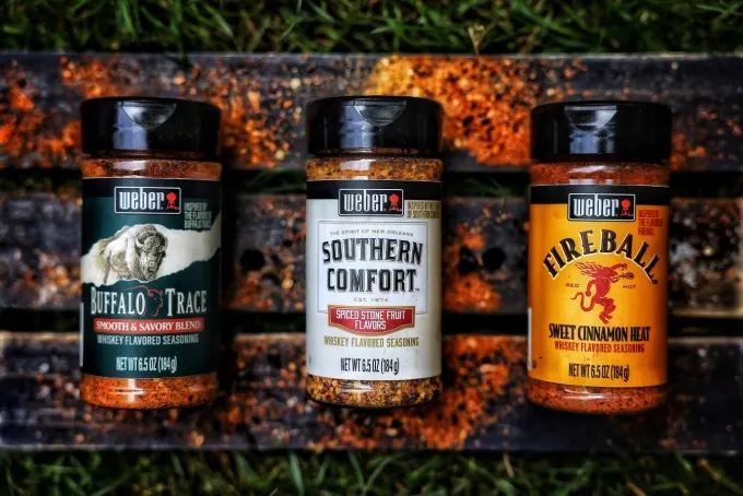 Flavors From the Bar to the Grill: Fireball, Buffalo Trace and Southern Comfort-Inspired Seasonings Set to Launch This Month