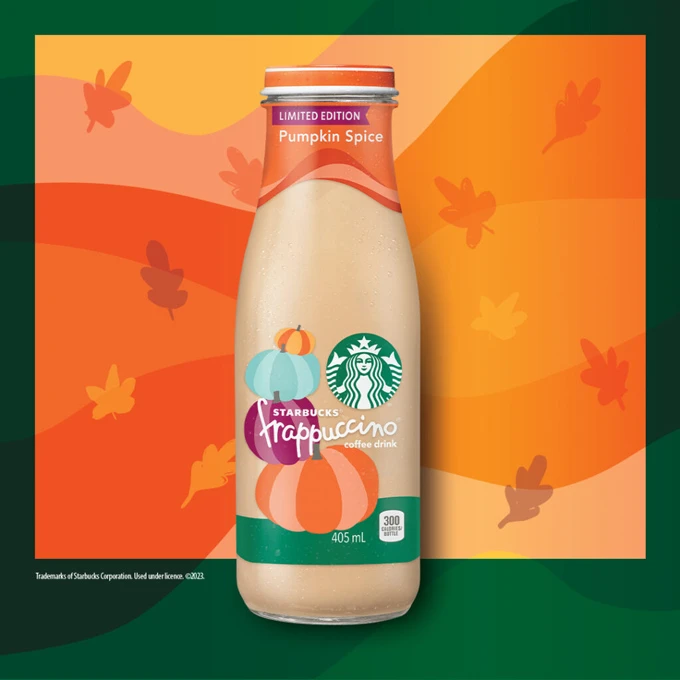 Starbucks Canada Pumpkin Spice Drinks 2023 + Food Menu