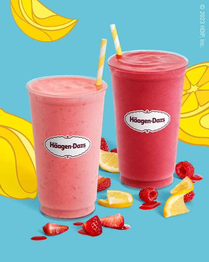 H&auml;agen-Dazs Shops Launches Frozen Lemonades