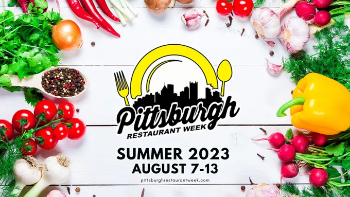 Pittsburgh Restaurant Week 2023 - Summer Edition is happening August 7 - 13, 2023.