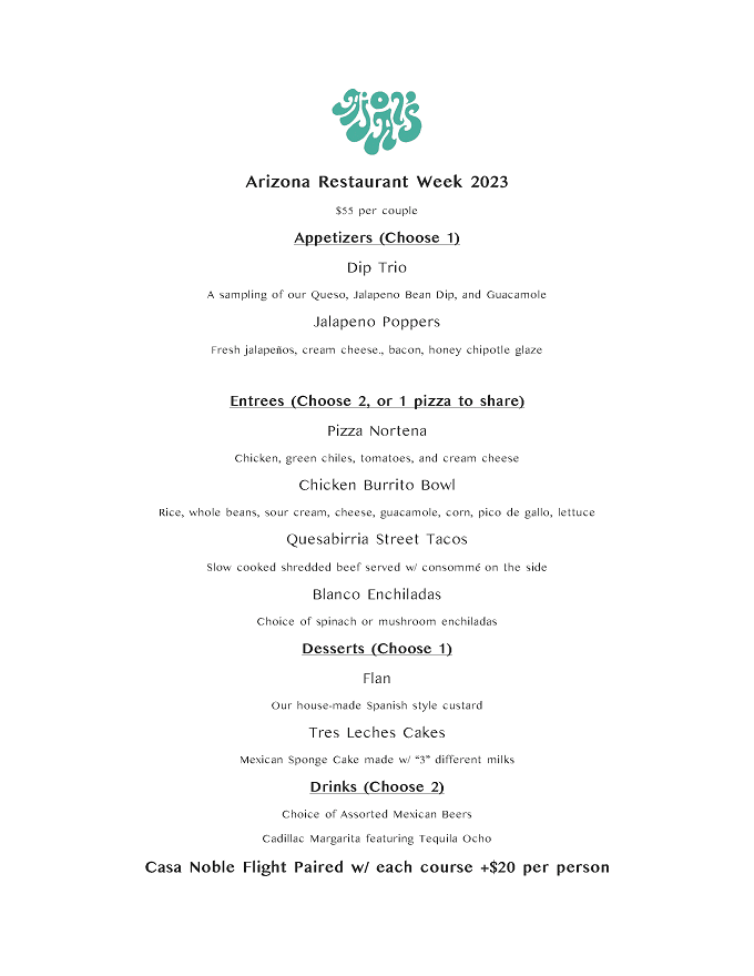 Arizona Restaurant Week 2023: Menus, Dates