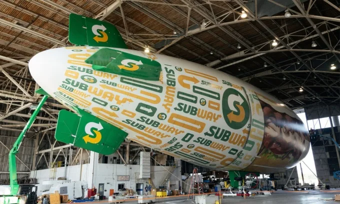 Subway Rises Above the Rest with a Flying Footlong