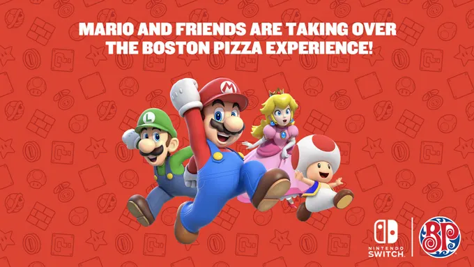 Boston Pizza and Nintendo Bring Family Fun to Canadians with New Partnership
