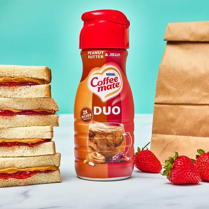 New Coffee mate PB&J Creamer is the nostalgia-loving millennial&rsquo;s dream Duo