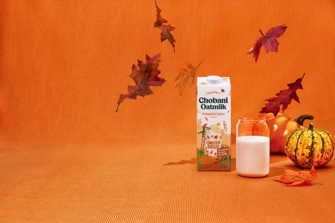 Chobani Spices Up Fall Beverage Season with New Oatmilk Pumpkin Spice Drink