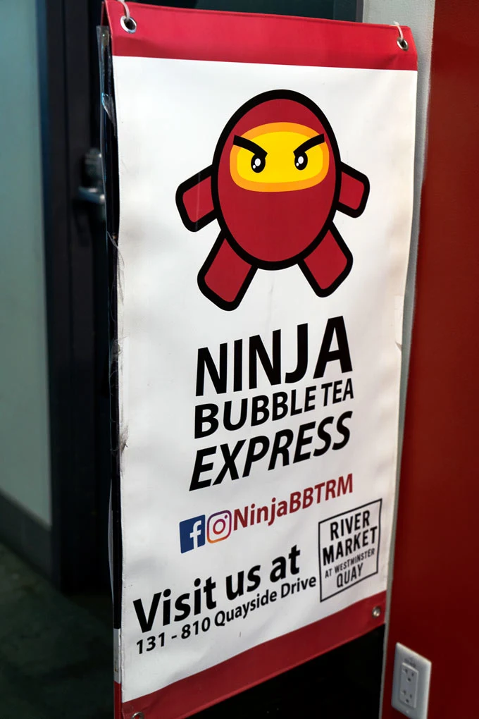 Ninja Bubble Tea Express New Westminster - 1 L BBT