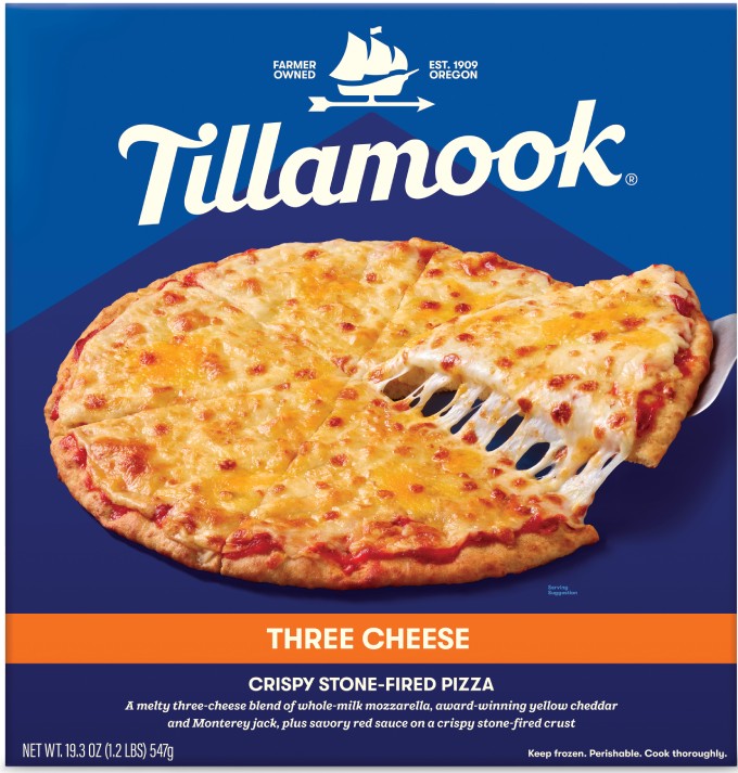 Tillamook Premium Frozen Meals Mac & Cheese and Crispy StoneFired Pizza