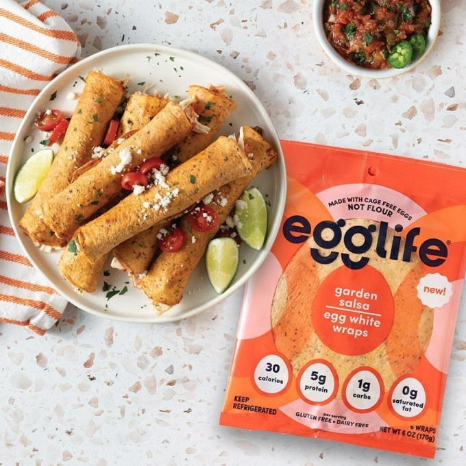 Egglife New Garden Salsa Wraps