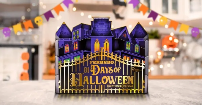 Celebrate Halloween Every Day in October with Ferrero 31 Days of Halloween Countdown Calendar