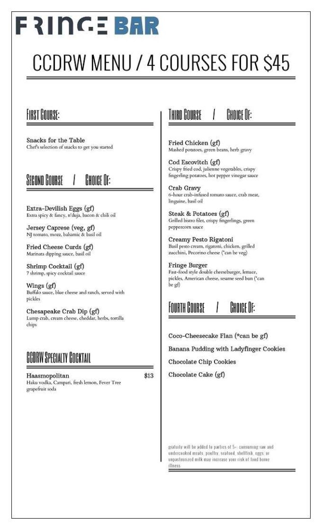 Center City District Restaurant Week 2023 Philadelphia Highlights