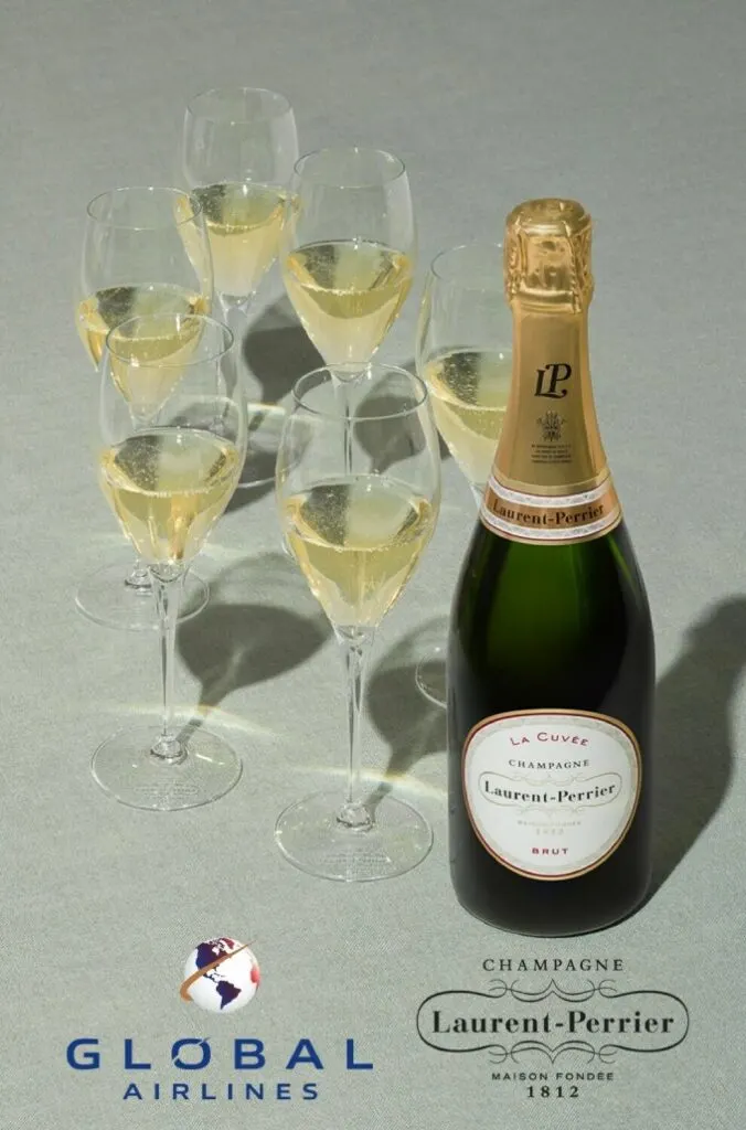Global Airlines and Laurent Perrier Announce MOU