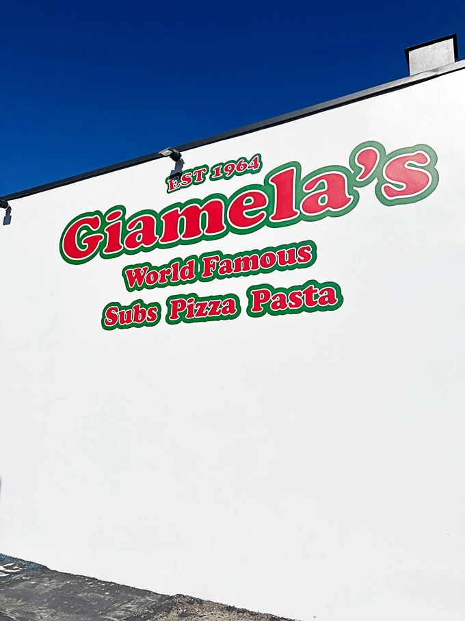 Giamela's Los Angeles:  Italian sub sandwiches, pizza and pasta