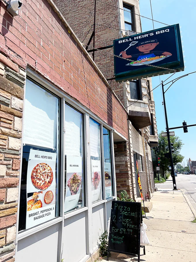Bell Heir's BBQ Chicago - takeout-focused barbecue