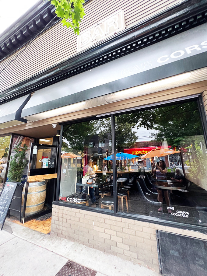 Bar Corso Italian Tapas & Drinks on Commercial Drive, Vancouver