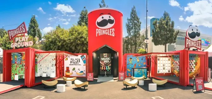 Pringles Brings Its Bold Flavor To Summer Festival Season With An Interactive Pop-Up Experience