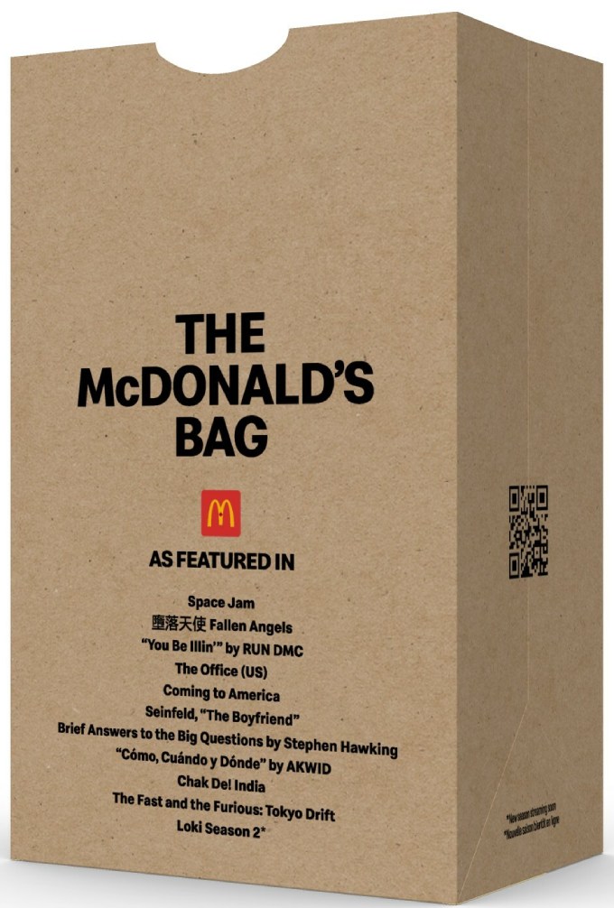 McDonald's Canada Presents... the As Featured In Meal