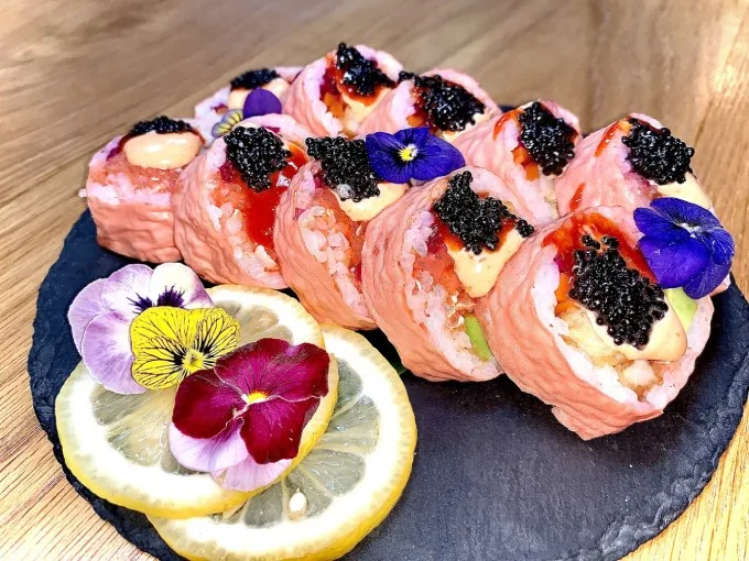 La La Land's first vegan sushi Barbie roll debuts at Niku Nashi