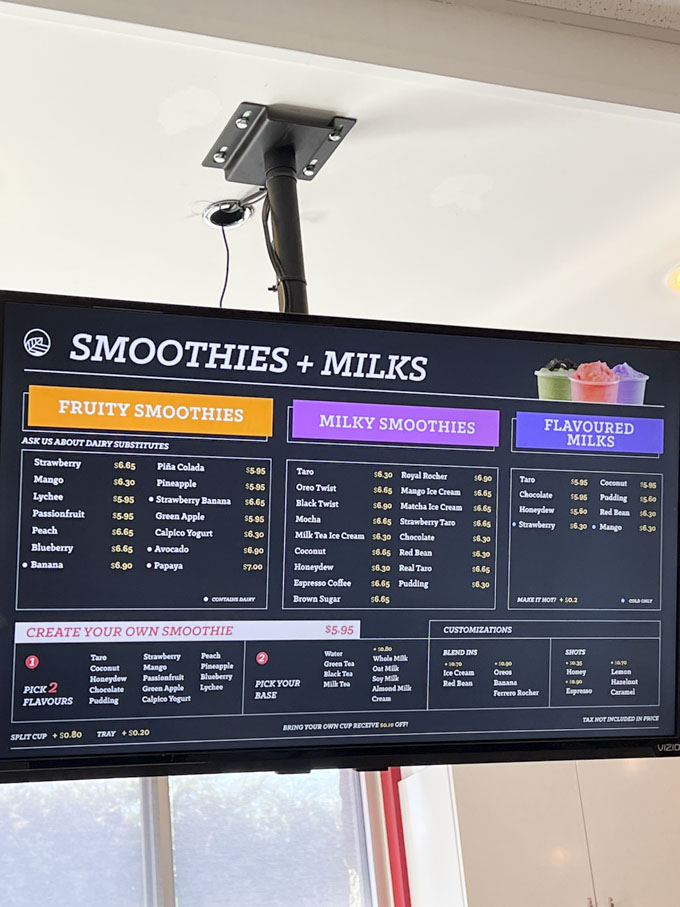 Pearl Fever Tea House Langley Willowbrook Foodgressing