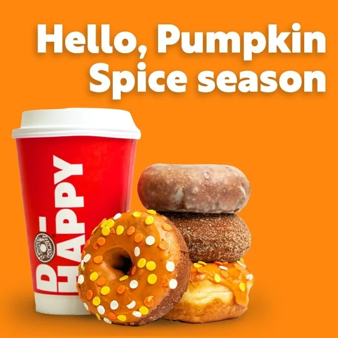 Pumpkin Spice Do-Nuts Launch At Shipley