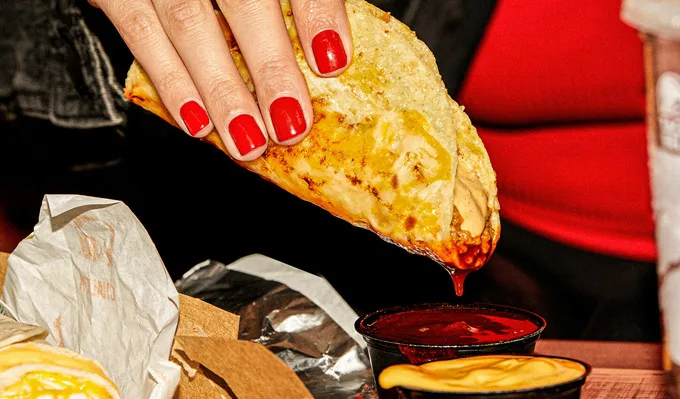 Taco Bell Introduces Grilled Cheese Dipping Taco Featuring New Slow-Braised Shredded Beef